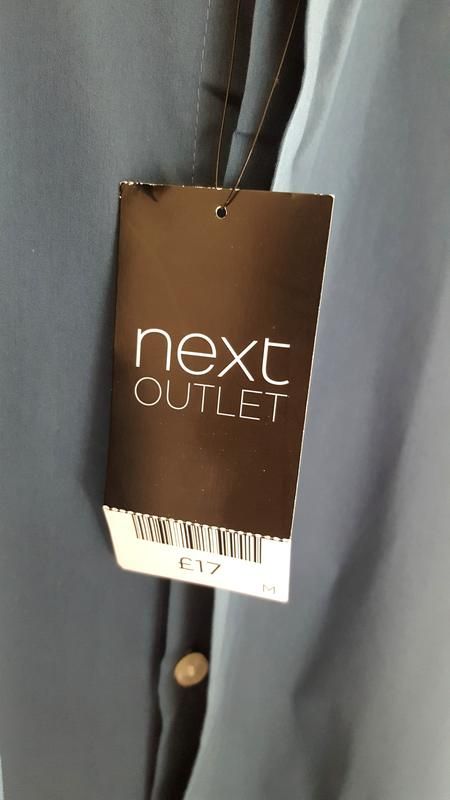 Стильная тонкая рубашка next - фото фото фото 5
