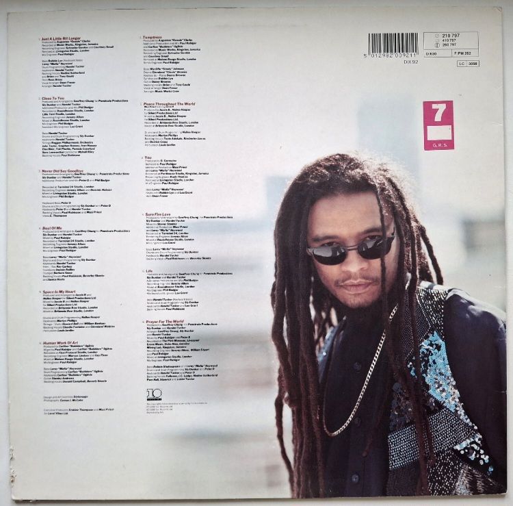 Maxi Priest - Bonafide - 1990.  (LP). 12. Vinyl. Пластинка. Europe. - фото фото фото 1