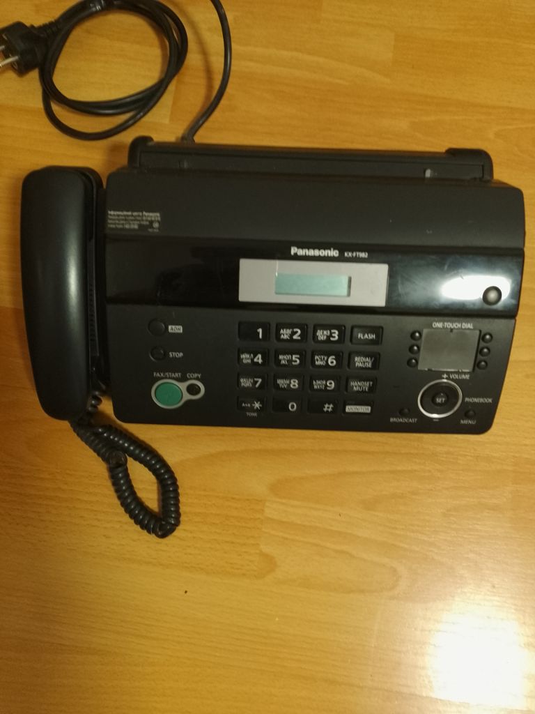 Продаю факс Panasonic KX-FT982UA - фото фото фото 0