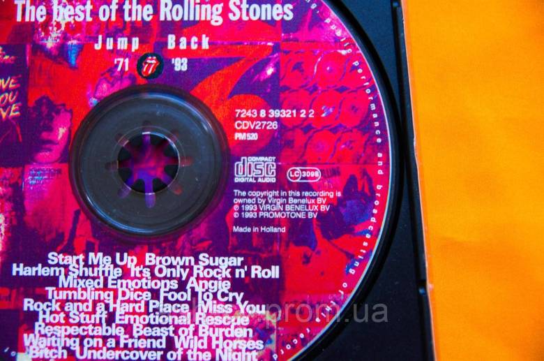 Музичний диск CD. Jump Back The best of THE ROLLING STONES 1993 - фото фото фото 7
