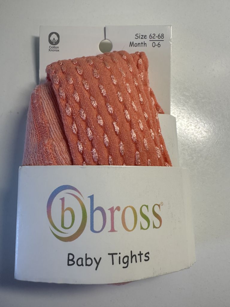 Колготи Bross для дівчинки 0-6 міс., бавовна, Туреччина - фото фото фото 5