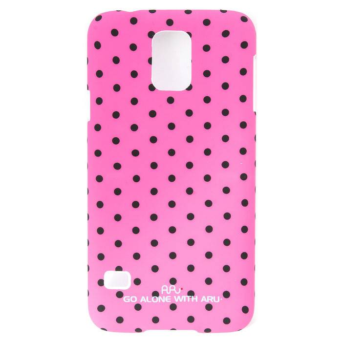 Чехол ARU для Samsung Galaxy S5 Cutie Dots Rose - фото фото фото 0