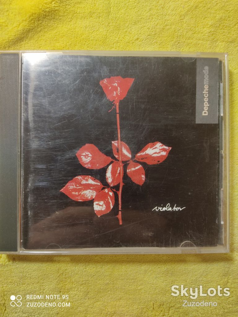 CD  (US) Depeche Mode – Violator 1990  (VG/VG) - фото фото фото 0