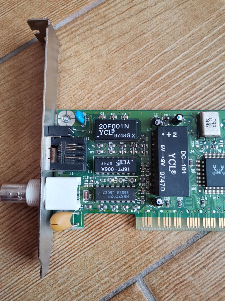 Сетевая карта PCI Realtek RTL8029AS - фото фото фото 2