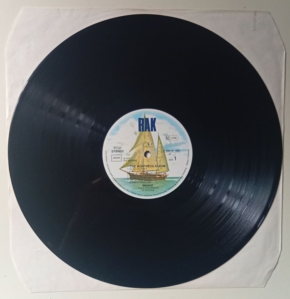 Smokie - The Montreux Album 1978  (Germany)  (EX EX) - фото фото фото 2