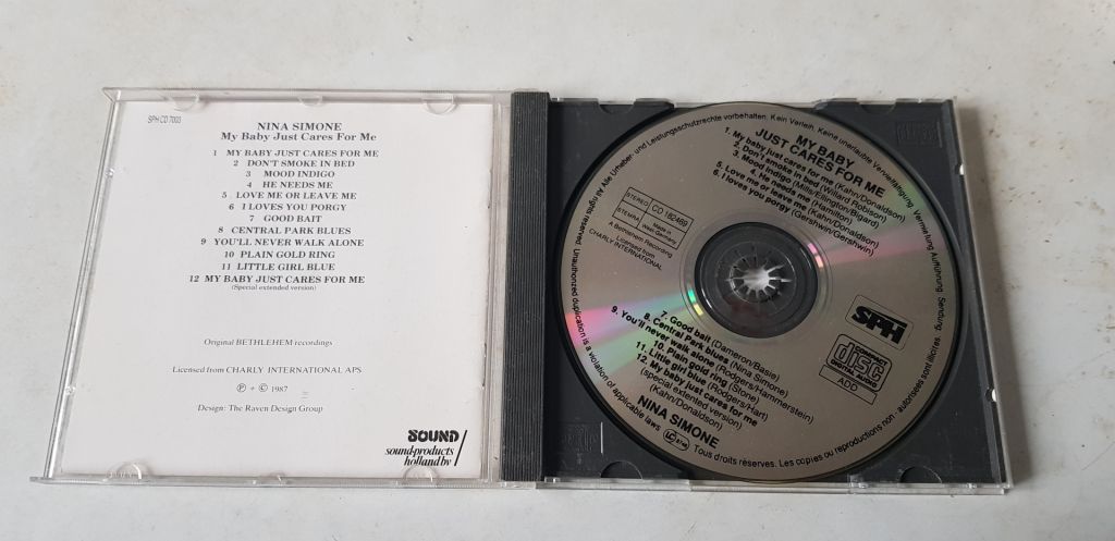 Nina Simone My Baby Just Cares For Me CD фірмовий - фото фото фото 2