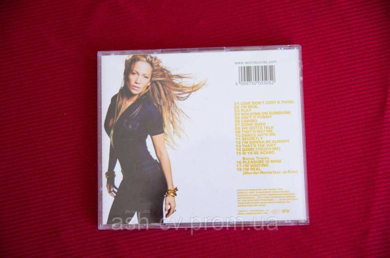 Музичний диск CD. JENNIFER LOPEZ - J.Lo - фото фото фото 7
