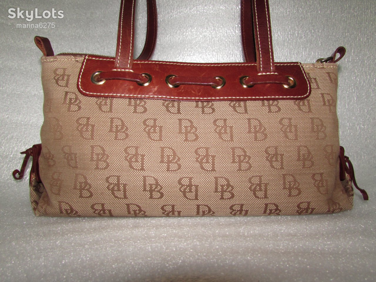 БРЕНДОВАЯ СУМКА НАТУРАЛЬНАЯ КОЖА ~Dooney&amp;Bourke ~ - фото фото фото 3