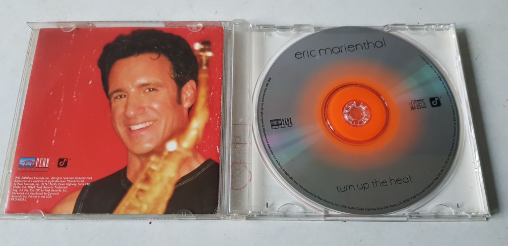 Eric Marienthal Turn Up The Heat CD фірмовий - фото фото фото 2