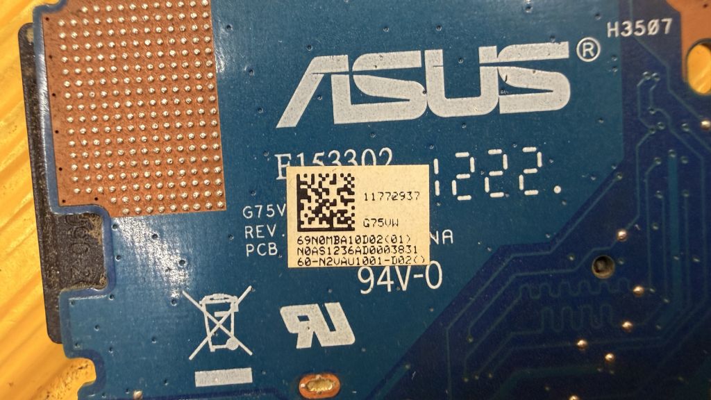 Плата аудіо Asus Rog G75   (926) - фото фото фото 2