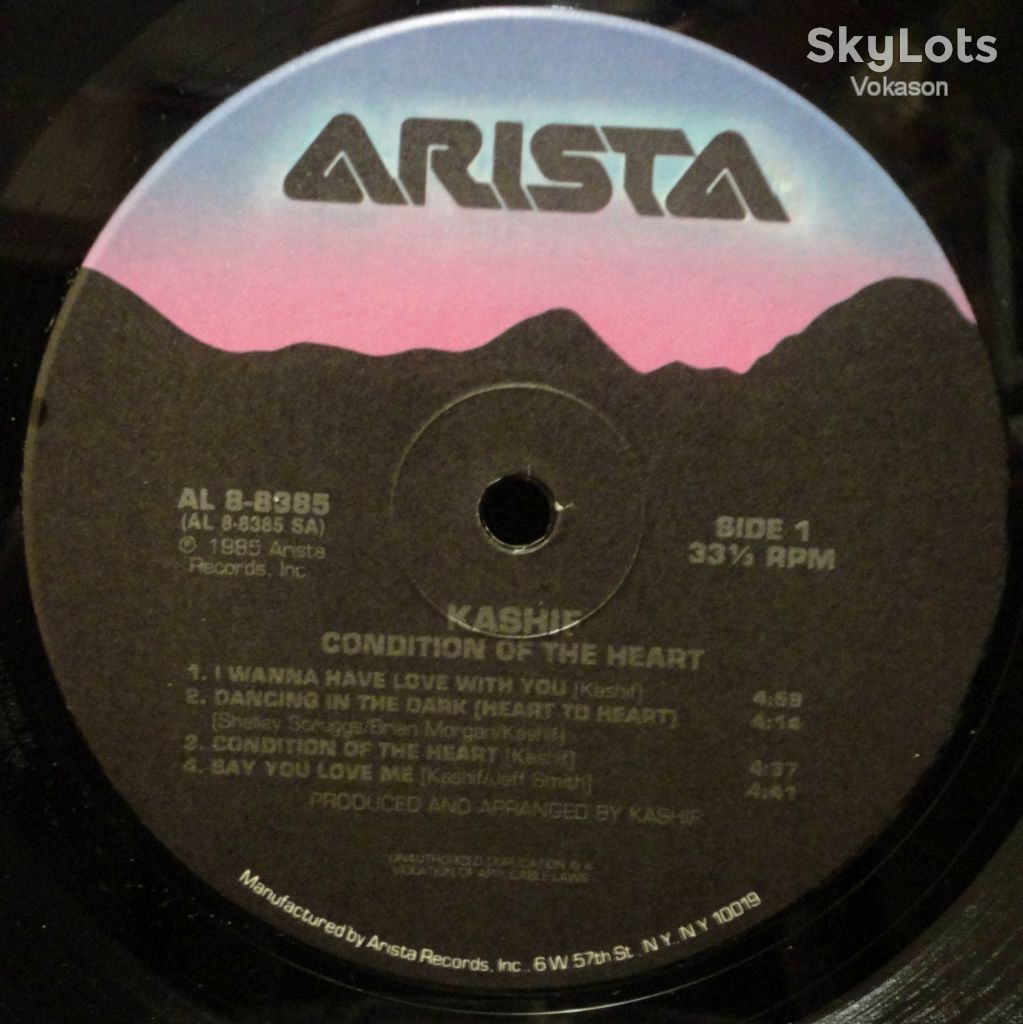 Kashif - Condition Of The Heart   NM/NM/Mint - фото фото фото 4