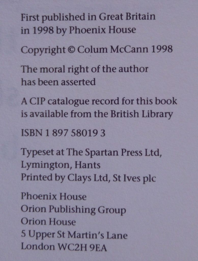 This Side of Brightness Colum McCann English на Английском книга - фото фото фото 1