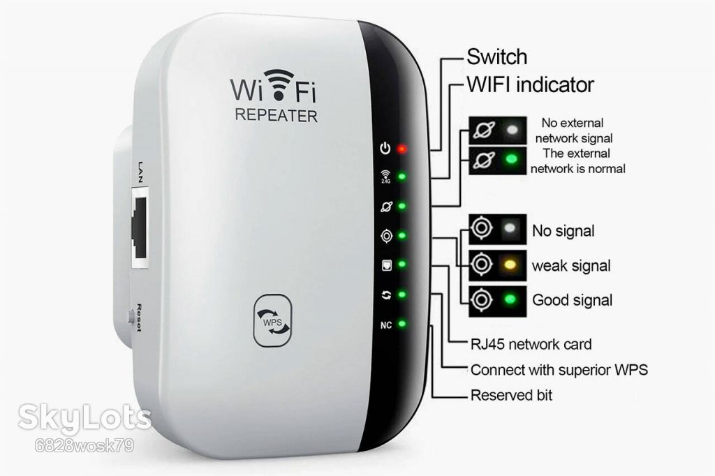 Удлинитель сигнала репитер   (белый) 300Mbps Wireless WIFI Repeater 2.4G Router Wifi Range Extender - фото фото фото 2