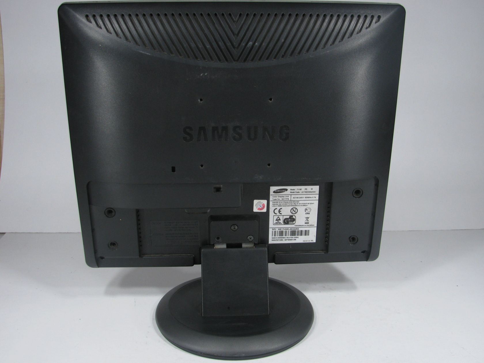 Монітор 17" Samsung 7318F  (неробоча матриця) - фото фото фото 3