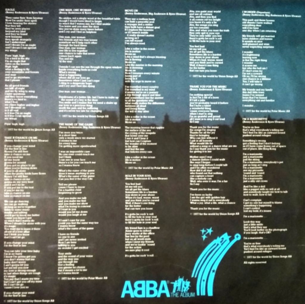 АВВА / АББА ‎- The Album - 1977.   (LP). 12. Vinyl. Пластинка. Japan. - фото фото фото 3