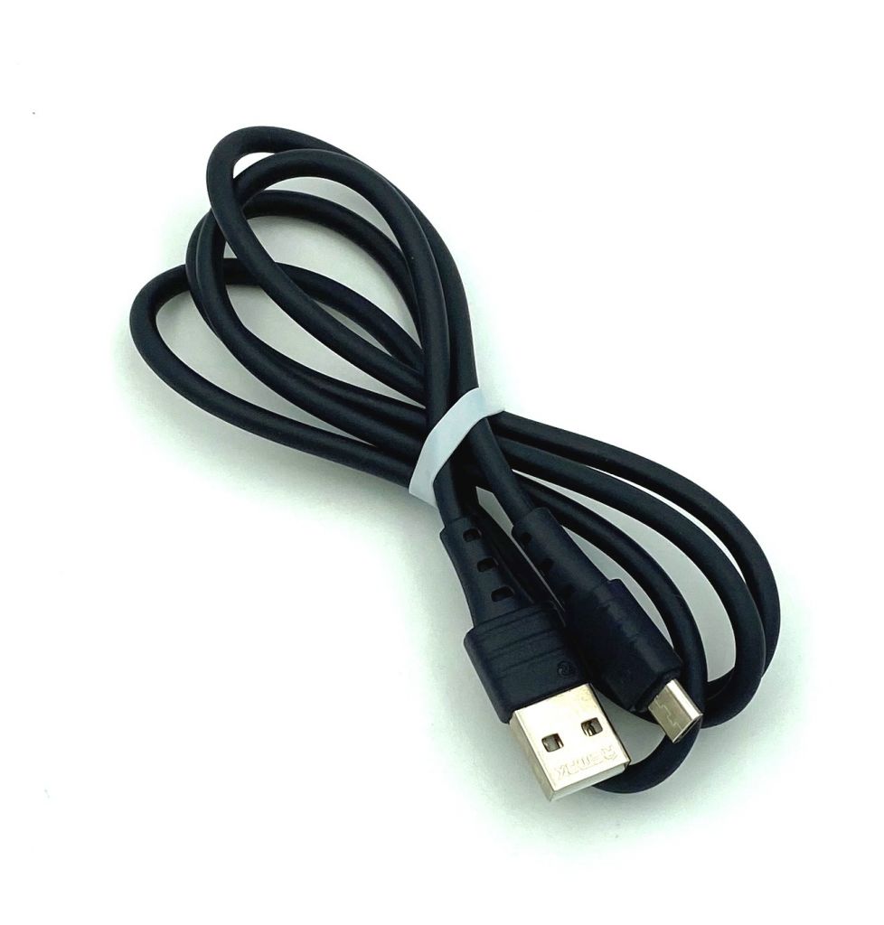 Дата кабель Remax RC-179m Soft Cable Skin-Friendly Texture Micro USB 1M Navy Blue - фото фото фото 1