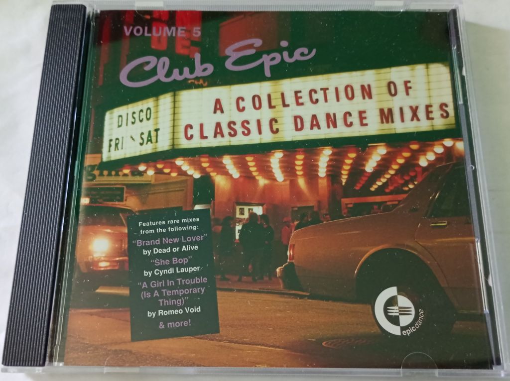 VARIOUS Club Epic  (A Collection Of Classic Dance Mixes) Volume 5 CD US - фото фото фото 0