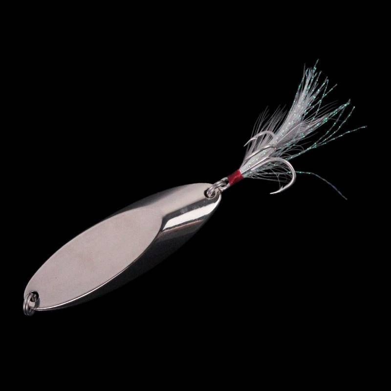 Коливна блешня FishCraft KastmasterQuill 7g Silver - фото фото фото 0
