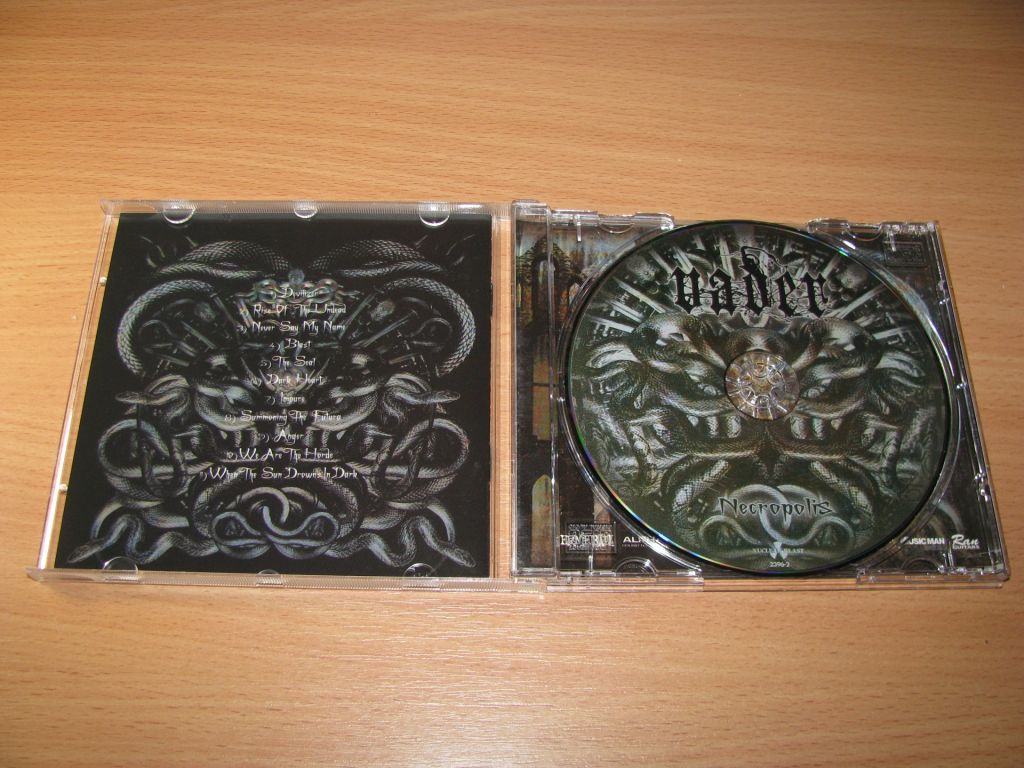 VADER - Necropolis   (2009 Nuclear Blast 1st press,USA) - фото фото фото 1