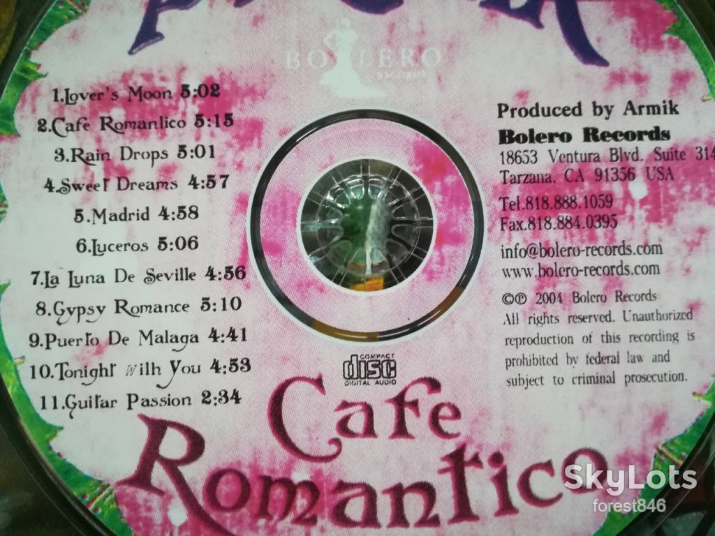 Armik-Cafe Romantico-состояние: 5 - фото фото фото 7