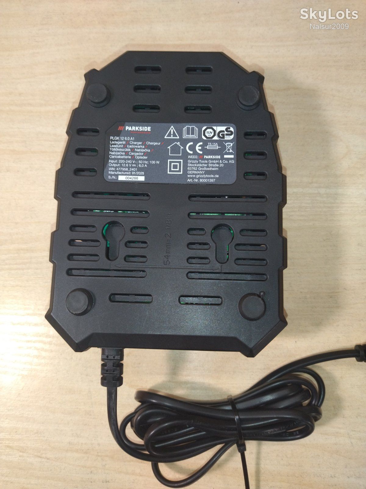 ЗАРЯДКА ДЛЯ АККУМУЛЯТОРА 12v 6.0a PARKSIDE PERFORMANCE® PLGK 12 6.0 A1 из Германии. - фото фото фото 7