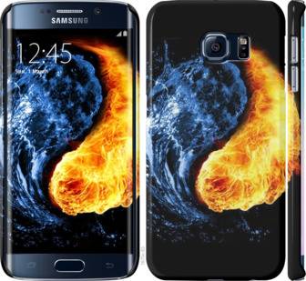 Чехол на Samsung Galaxy S6 Edge G925F Инь-Янь 1670m-83 - фото фото фото 0