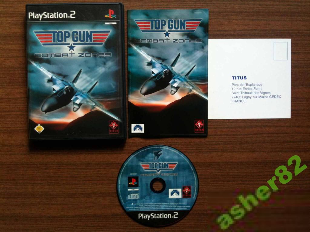 Игра на PS2 "Top Gun: Combat Zones"       (PAL) - фото фото фото 0