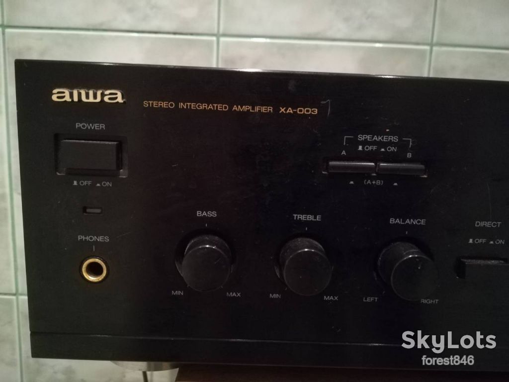 Японский усилитель Aiwa XA-003K - фото фото фото 2