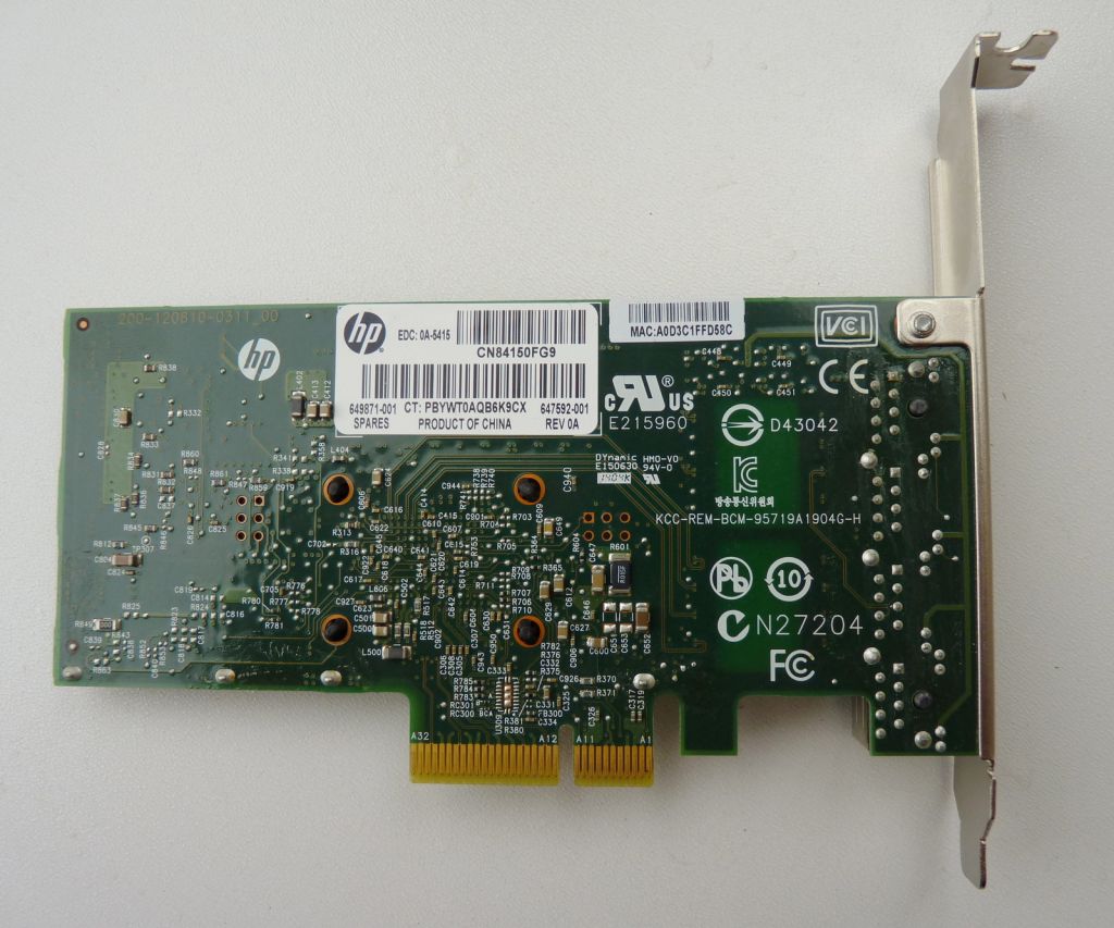 HP 1Gb 4-port 331T Adapter PCIe - фото фото фото 2