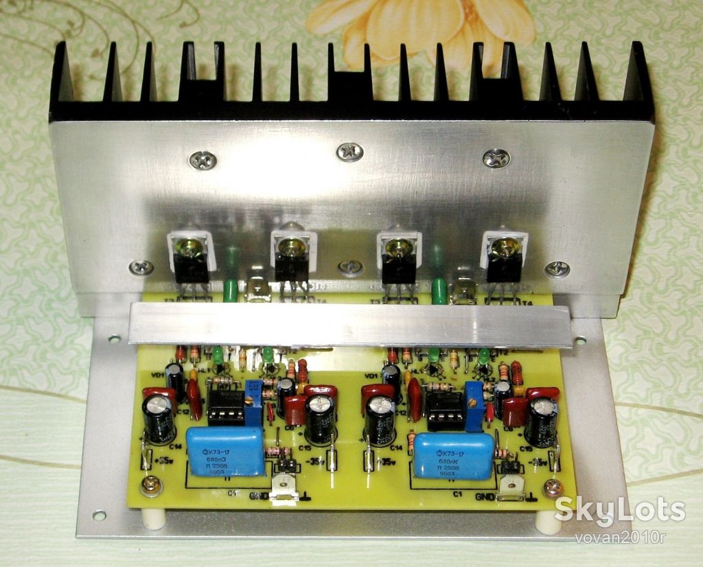 Усилитель   (блок УНЧ) AMPLIFIER DOROF v.2024.2   (2x60Вт) - фото фото фото 1
