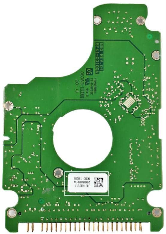 Плата HDD PCB BF41-00100A M60 REV.01 Samsung HM060HC HM080IC HM100JC HM120JC - фото фото фото 1