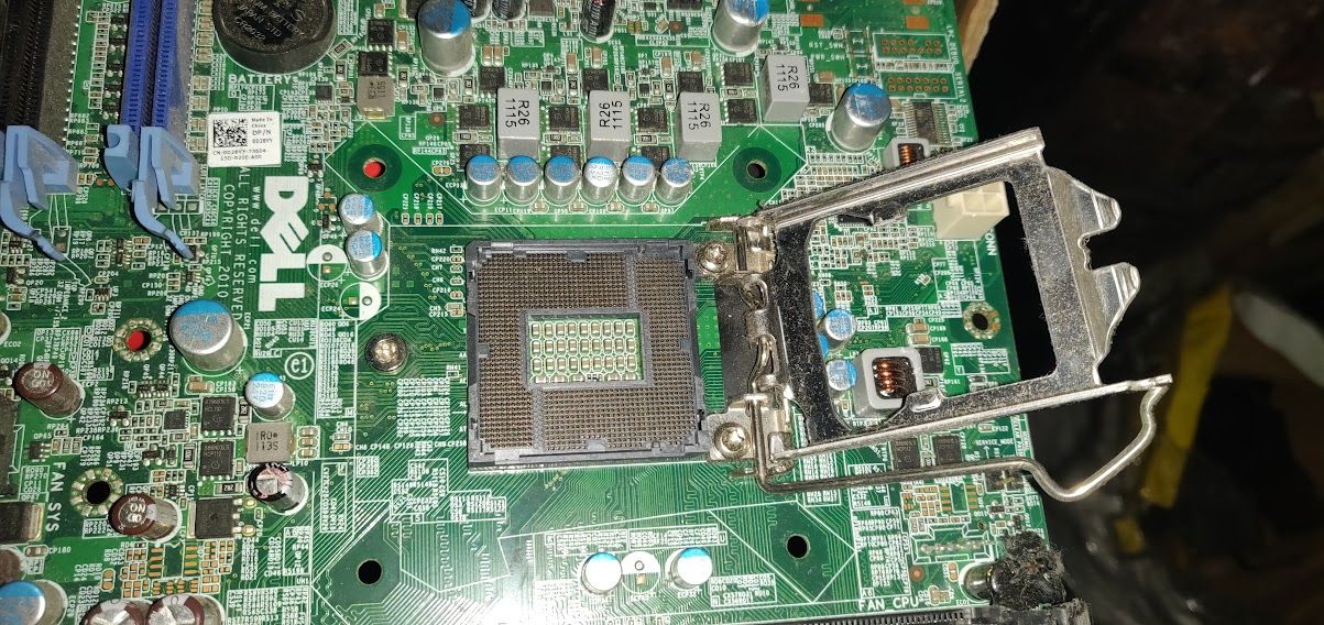 Мат. плата Dell 0D28YY LGA1155 i65Q SATA MicroATX 4DDR3 № 220812 - фото фото фото 1