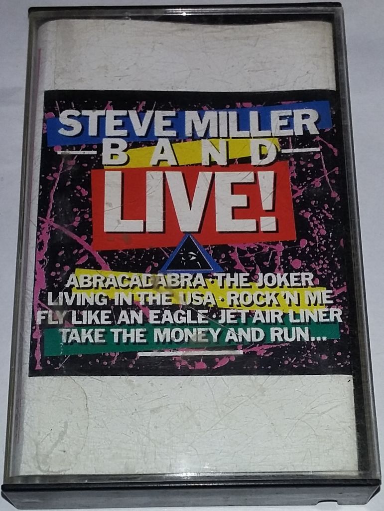 STEVE MILLER BAND  Live!  Cassette    (US) - фото фото фото 0