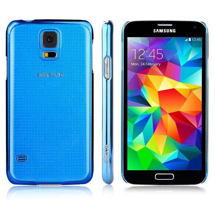 Чехол Devia для Samsung Galaxy S5 Glimmer Blue - фото фото фото 0