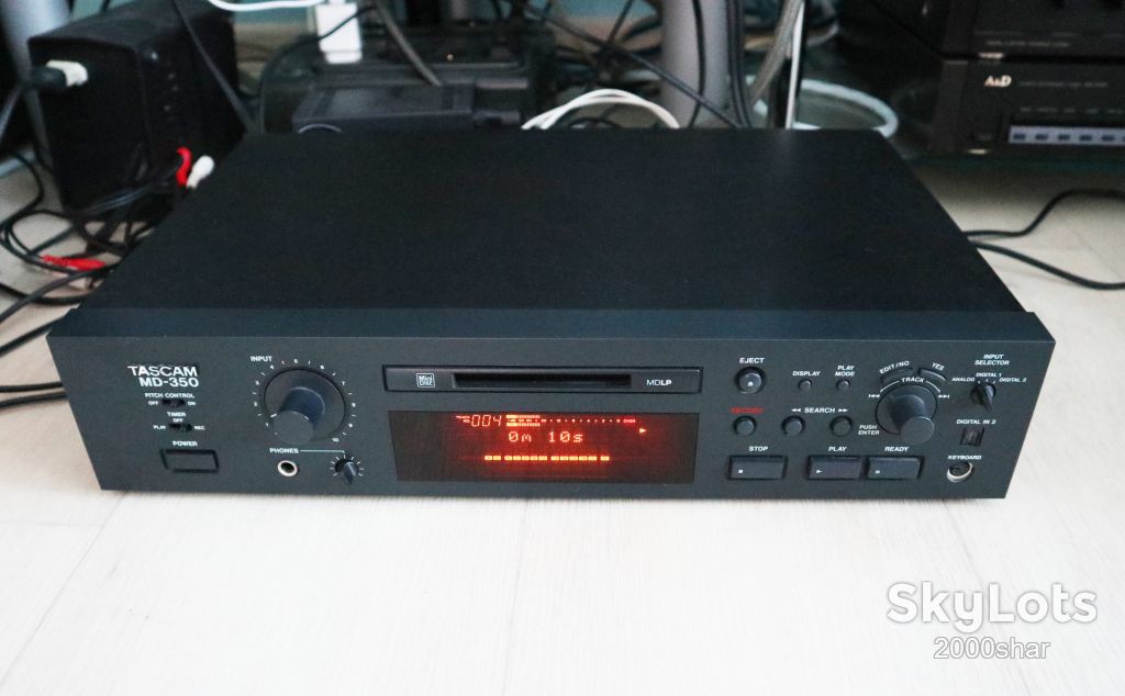 MD Проигрыватель TASCAM  MD-350 - фото фото фото 1