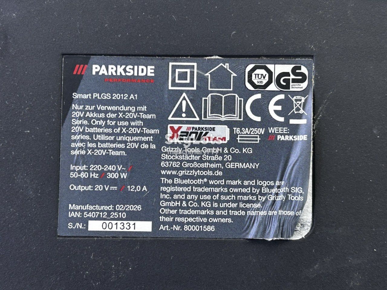 зарядний пристрій для акамуляторів parkside smart plgs 2012 a1 №а962 - фото фото фото 3
