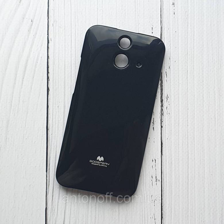 Чохол для HTC One E8 силіконовий, чорний, Mercury - фото фото фото 0