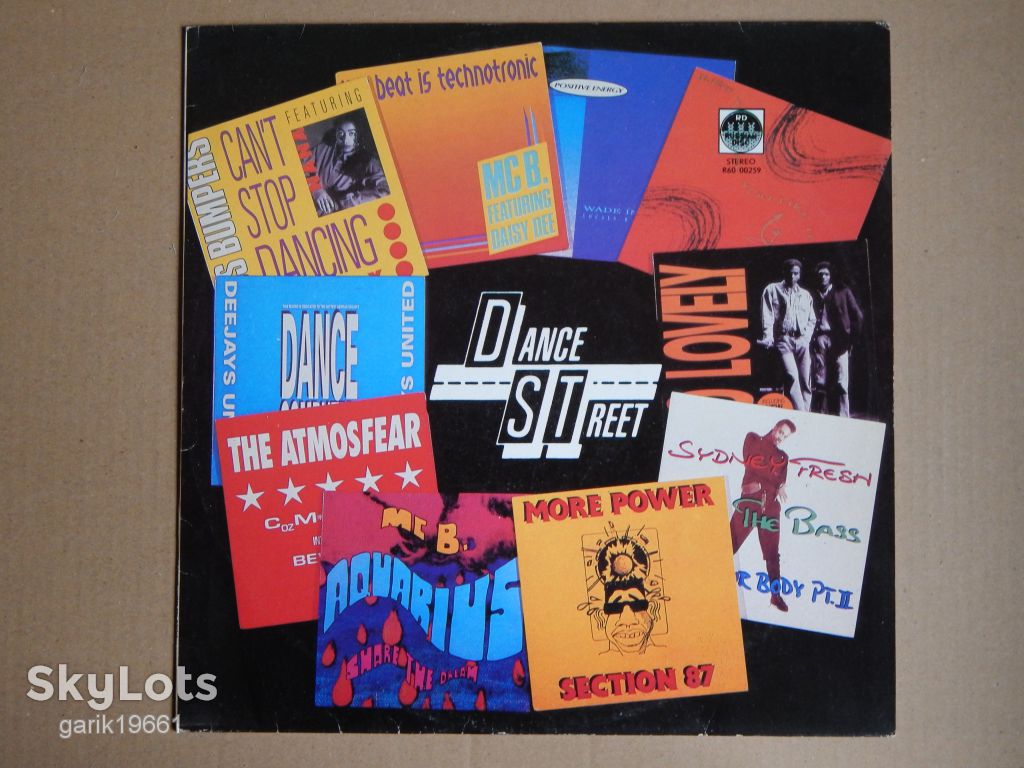 Various ‎– Dance Street  (Russian Disc ‎– R60 00259) NM-/NM- - фото фото фото 0