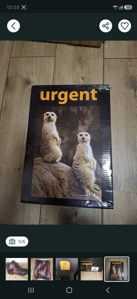 Робочі черевики Urgent - фото фото фото 1
