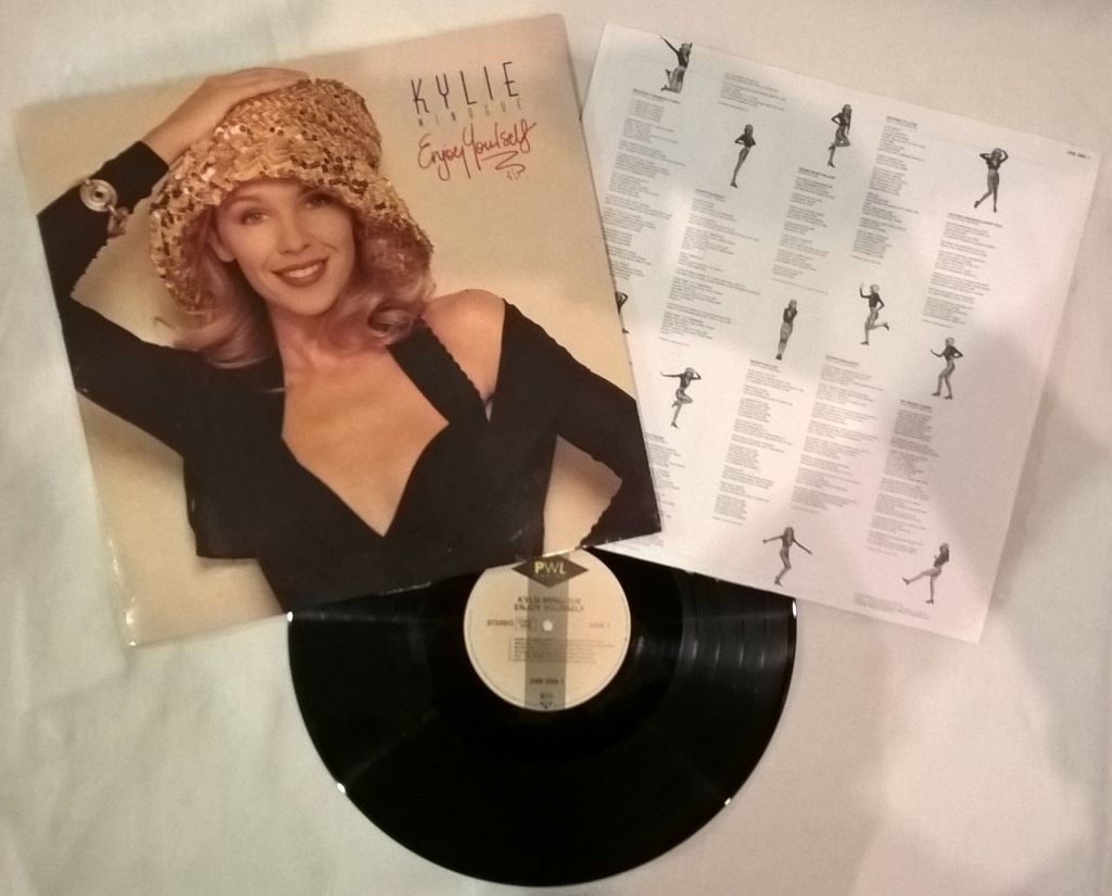 Kylie Minogue - Enjoy Yourself - 1989.   (LP). 12. Vinyl. Пластинка. Germany - фото фото фото 0