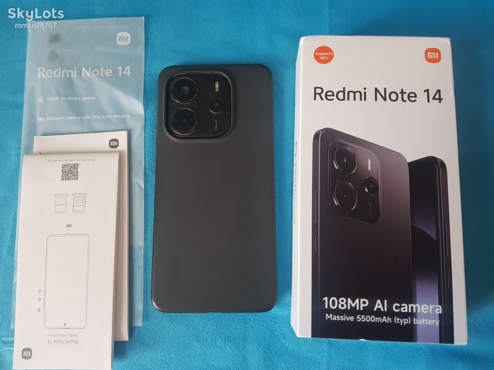 Смартфон Xiaomi Redmi Note 14 8/256GB Midnight Black + чехол-бампер. Офіційний.З 1 грн. - фото фото фото 7