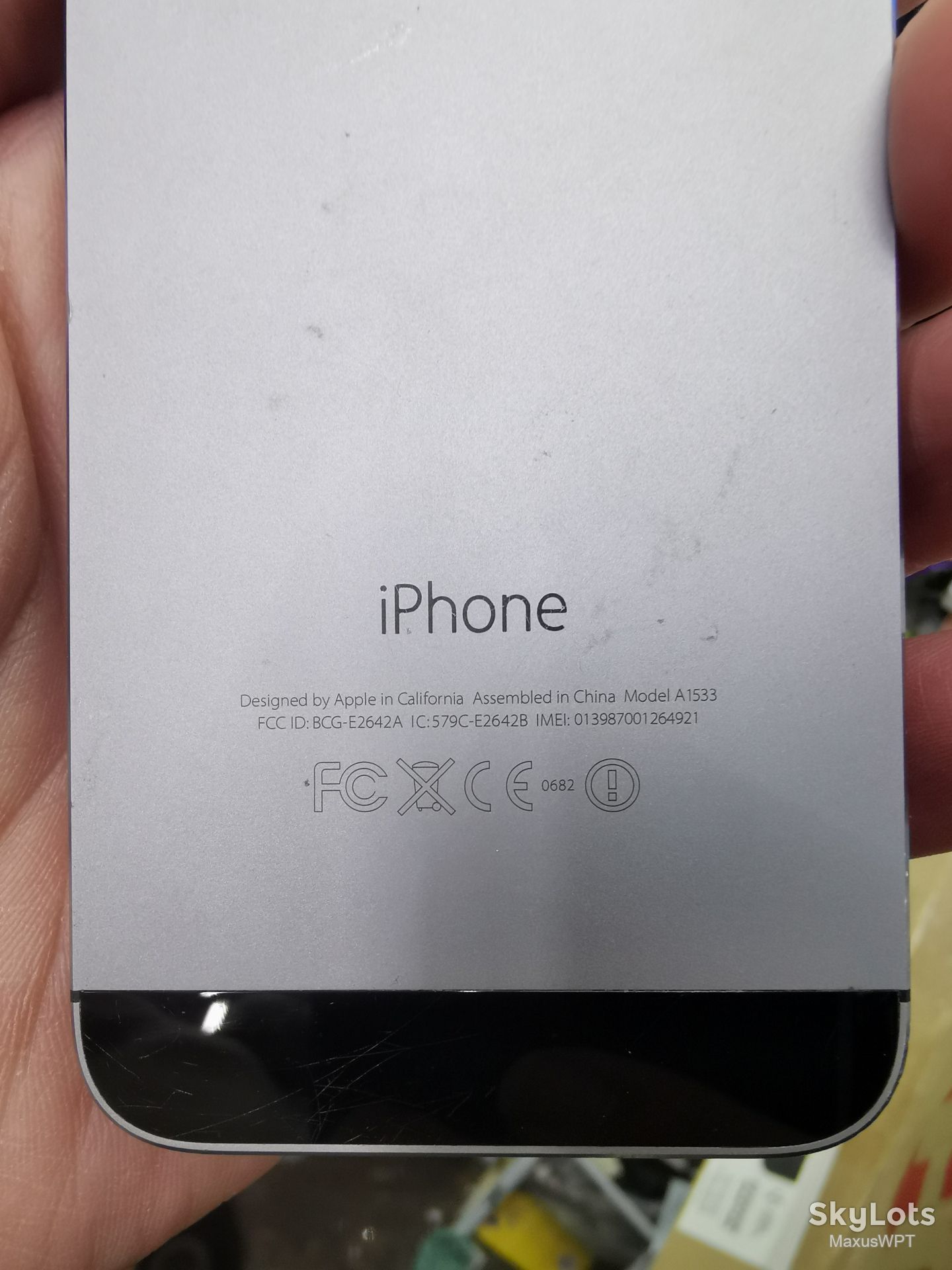 #664 Apple iphone 5s gray - фото фото фото 2