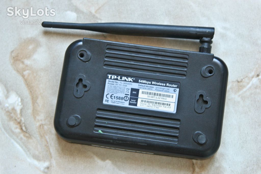 роутер TP-LINK  model TL - WR340G - фото фото фото 1