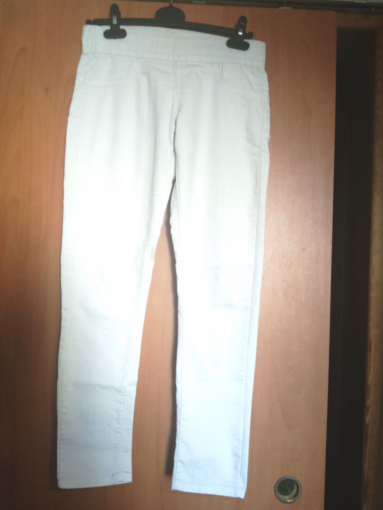 Белые штаны джегинсы Jeggings 44-46р. - фото фото фото 0