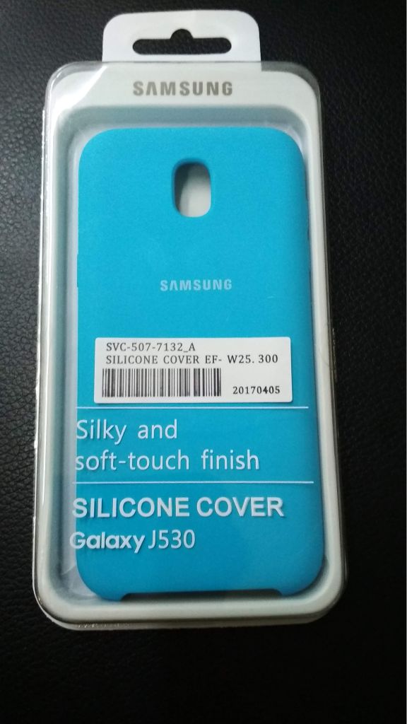 Чехол Silicone Cover для Samsung Galaxy J5 (2017) J530 blue - фото фото фото 0