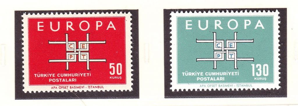 Турция 1963 г MNH - EUROPA  - CEPT - фото фото фото 0