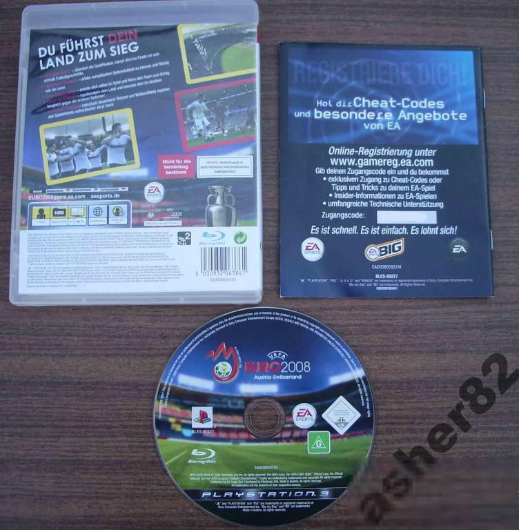 Игра на PS3 "UEFA Euro 2008" - фото фото фото 1