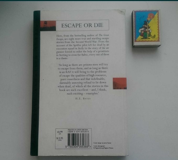 Escape or Die - Paul Brickhill - На Английском English книга - фото фото фото 2