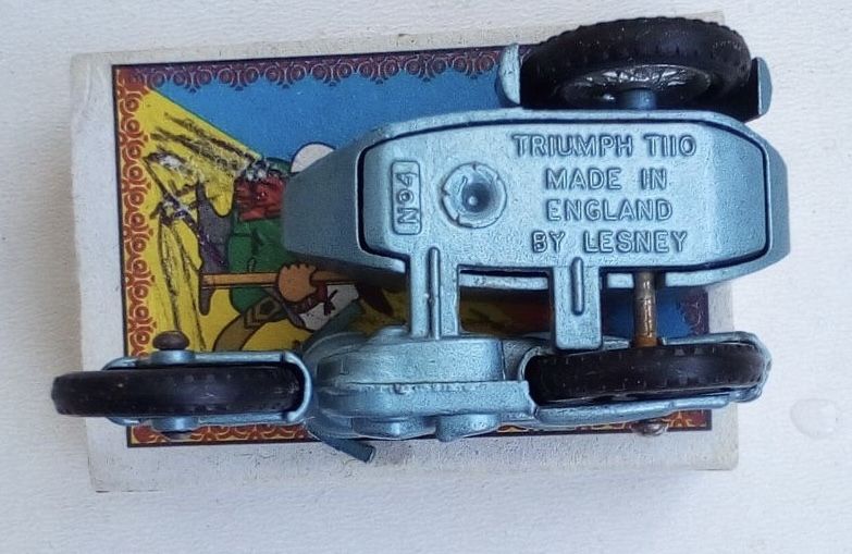 Matchbox Lesney Triumph T110 Motorcycle and sidecar No4 1:43 - фото фото фото 4