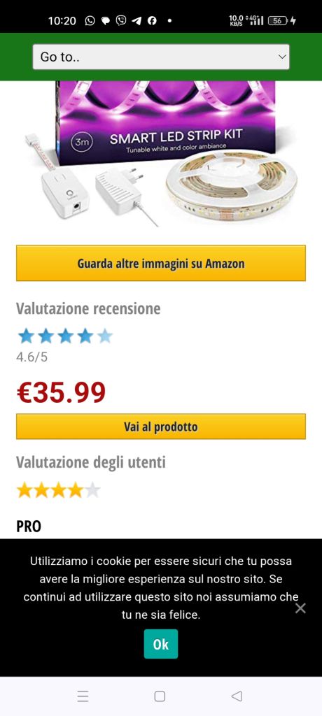 Світлодіодна стрічка Lumary Smart LED Strip 3M Alexa - фото фото фото 3